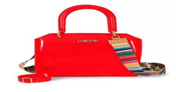 BOLSA POCHETE BUMBAG PVC PETITE JOLIE PJ3182 - Vermelho - Delabela