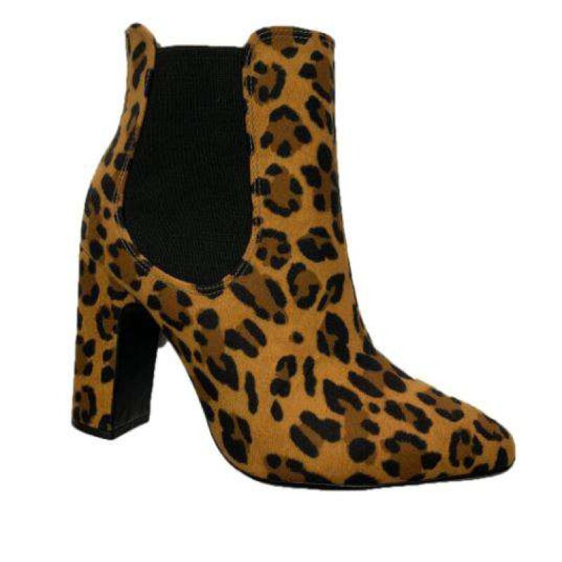 bota animal print vizzano