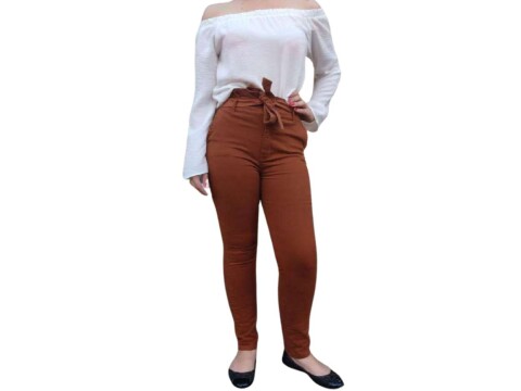 CALÇA CLOCHARD COLORS KALLY JEANS 2146 - Telha