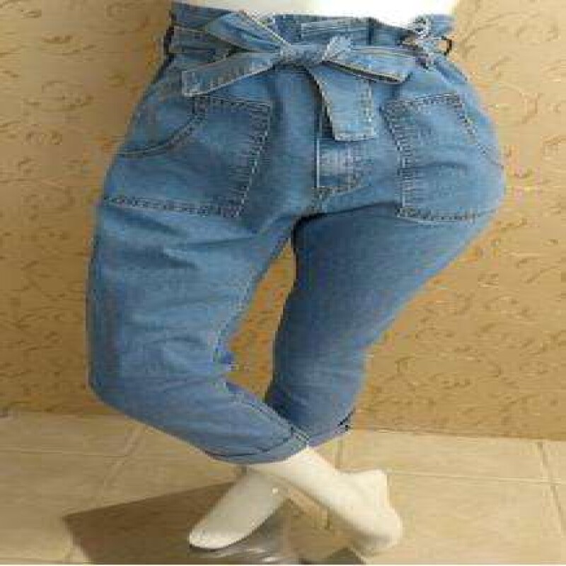 calça alta jeans