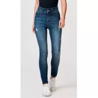 CALÇA JEANS FEMININA MODELAGEM JEGGING HERING H97R - Delabela