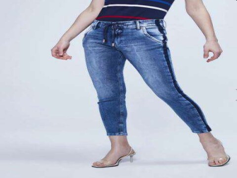 CALCA JOGGER JEANS FEMININA DAMYLLER 7N0SX99 - Jeans claro
