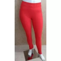 Calça legging básica VERMELHO