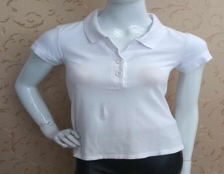 CAMISA FEMININA HERING 03HB - Branco