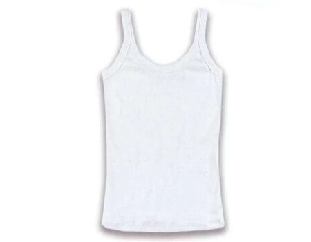 CAMISETA REGATA FEMININA HERING N1TE - Branco