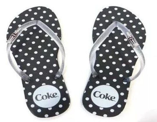 CHINELO FEMININO COCA COLA POA COKE CC2190 - Preto