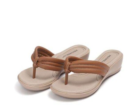 CHINELO FEMININO PICCADILLY 500220 - Caramelo