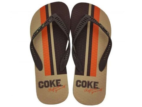 CHINELO MASCULINO FENTON COCA COLA CC4168 - Marrom