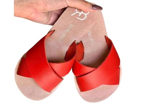 CHINELO RASTEIRA RAPHAELLA BOOZ 557.20217820 - Vermelho