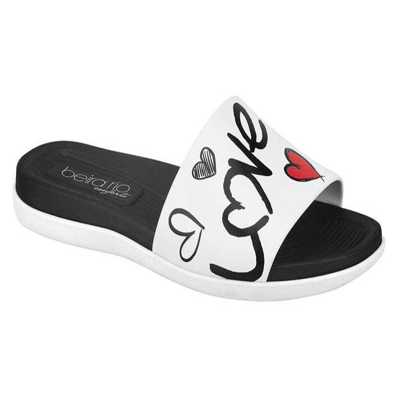 chinelo slide beira rio conforto