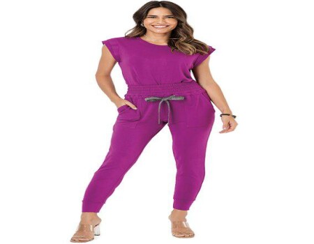 CONJUNTO MOLETINHO SEIKI 331029 - Roxo