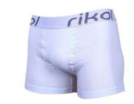 CUECA BOXER COTTON LISA RIKOL 11001 - Branco