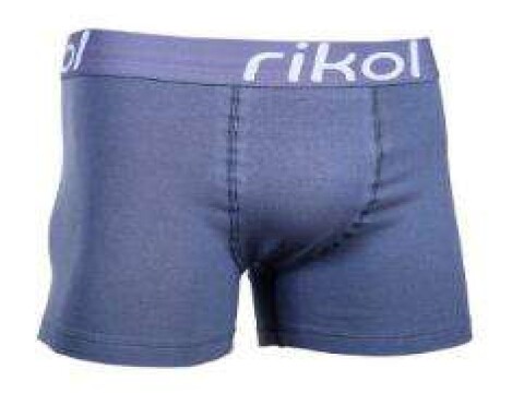 CUECA BOXER COTTON RIKOL 11002 - Cinza