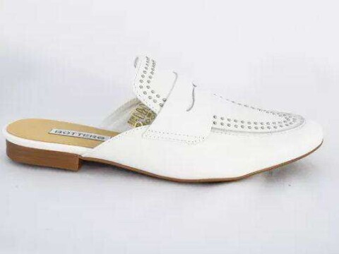 MULE FEMININO COURO TOSCANA BOTTERO 300004 - Branco