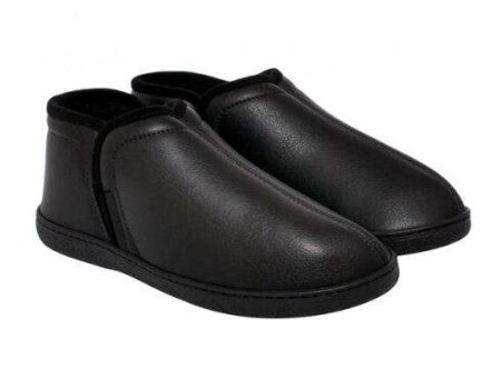 PANTUFA BOTA C/FORRO PRETO PELO UNISSEX LEFFA 753 - Preto