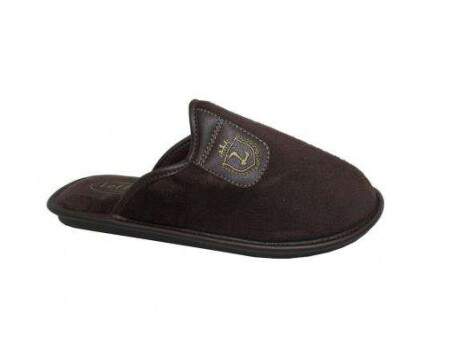 PANTUFA CHINELO DE PANO MASCULINO LEFFA 764 - Café