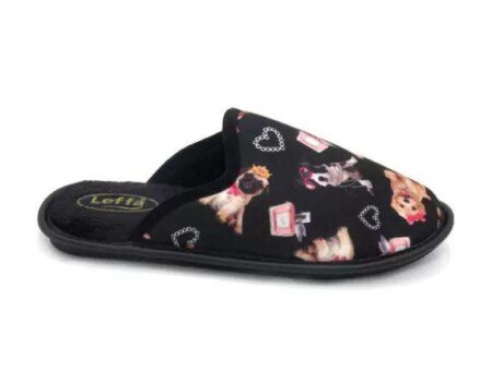 PANTUFA EXTRA SUAVE PETS LEFFA 860 - Preto