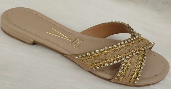 chinelo vizzano strass