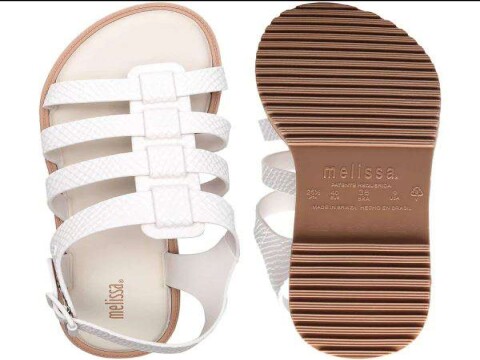 SANDALIA MELISSA FLOX SNAKE 32760 - Branco