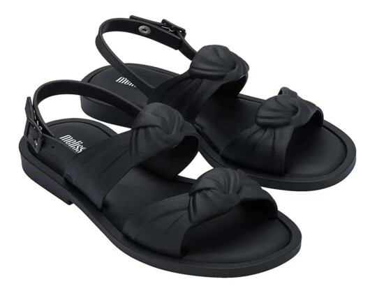 SANDÁLIA MELISSA VELVET 33241 - Preto