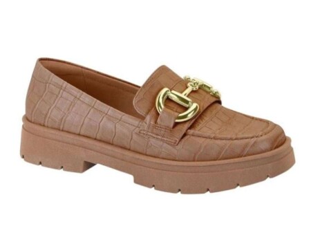 SAPATO MOCASSIM CROCO COM FIVELA VIZZANO 1422.101 - Bege