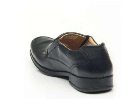 SAPATO SOCIAL COMFORT EM COURO PEGADA 123451-01 - Preto