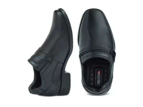 SAPATO SOCIAL FERRACINI 24H IAN 5053-549GM - Preto