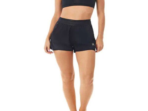 SHORTS BOXER BOLSO FRONTAL MORENA ROSA 400441 - Preto