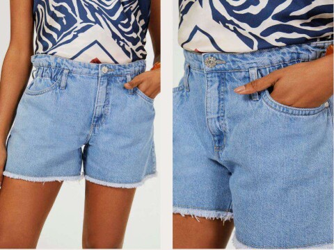 SHORTS JEANS CLOCHARD MARIA VALENTINA 03759 - Jeans