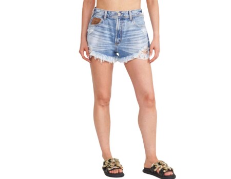 SHORTS JEANS FEMININO DESFIADO COLCCI 006.01.04750 - Jeans