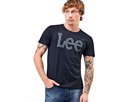 T-SHIRT MASCULINA ESTAMPADA INSTI LEE 5021L - Preto