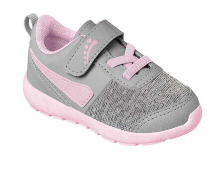 TÊNIS BABY GIRL ACTION ORTOPASSO 84517 - Cinza