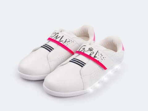 TENIS INFANTIL SNEAKER LUZ PAMPILI 165.145 - Branco