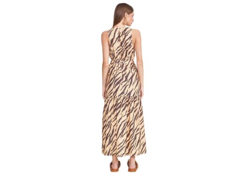 VESTIDO MIDI ANIMAL PRINT COLCCI 044.01.13365 - Animal print