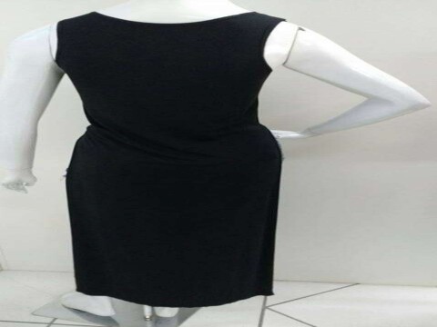 VESTIDO MULLET JK - Preto